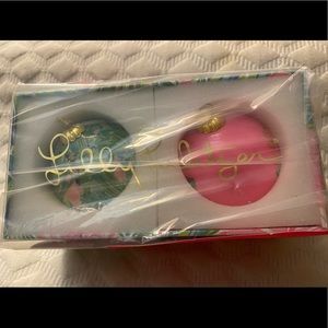 Lilly Pulitzer Ornaments New in box NWT